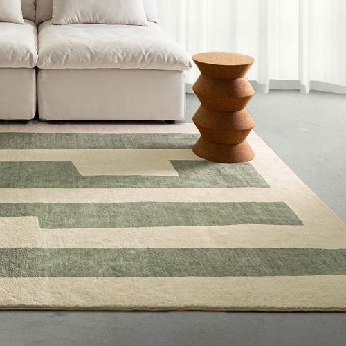 DaisieRugStudio Seafoam Yorkville Machine Washable Rug | Temple
